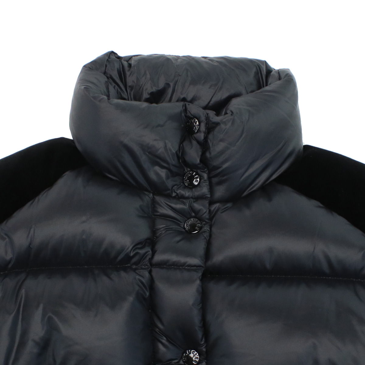 モンクレール MONCLER レディース ダウンコート ブランド 1A00041 NYONG GIUBBOTTO 595ZZ 999ブラック outer-01 - 画像 (6)