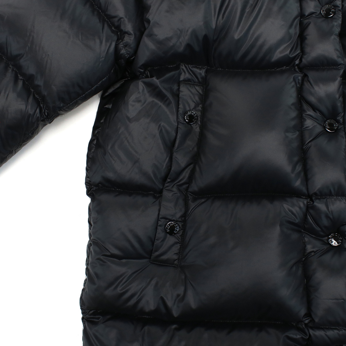 モンクレール MONCLER レディース ダウンコート ブランド 1A00041 NYONG GIUBBOTTO 595ZZ 999ブラック outer-01 - 画像 (7)