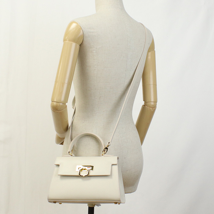 カルボッティ CARBOTTI ハンドバッグ ブランド245 GRETABEIGE ベージュ系 bag-01 - 画像 (12)