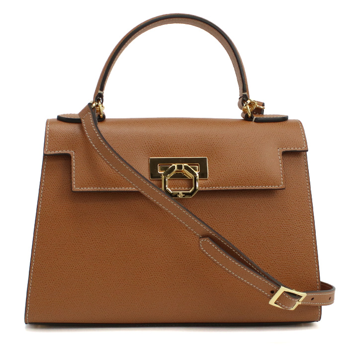 カルボッティ CARBOTTI ハンドバッグ ブランド243 ELENATAN ブラウン系 bag-01 - 画像 (4)