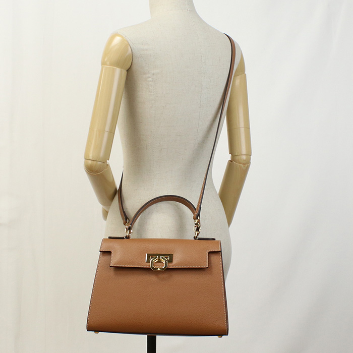 カルボッティ CARBOTTI ハンドバッグ ブランド243 ELENATAN ブラウン系 bag-01 - 画像 (12)