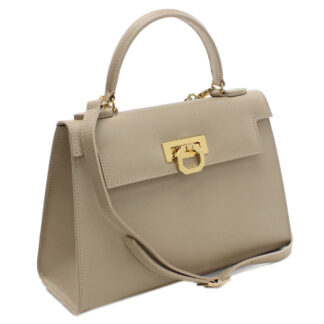 カルボッティ CARBOTTI ハンドバッグ ブランド ショルダー革 本革 フォーマルバッグ 243 ELENATAUPE ベージュ系 bag-01