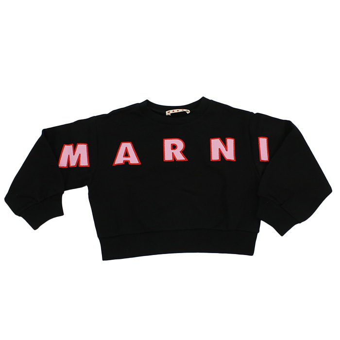 マルニ MARNI キッズスウェット ブランドM01193 M00RE 0M900 ブラック apparel-01 kb-01 - 画像 (2)