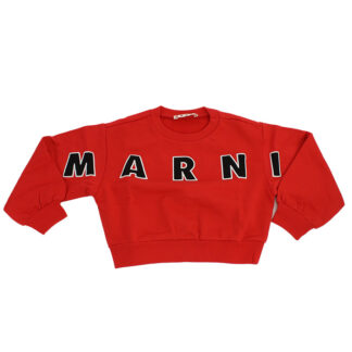マルニ MARNI キッズスウェット ブランドM01193 M00RE 0M416レッド系 apparel-01 kb-01