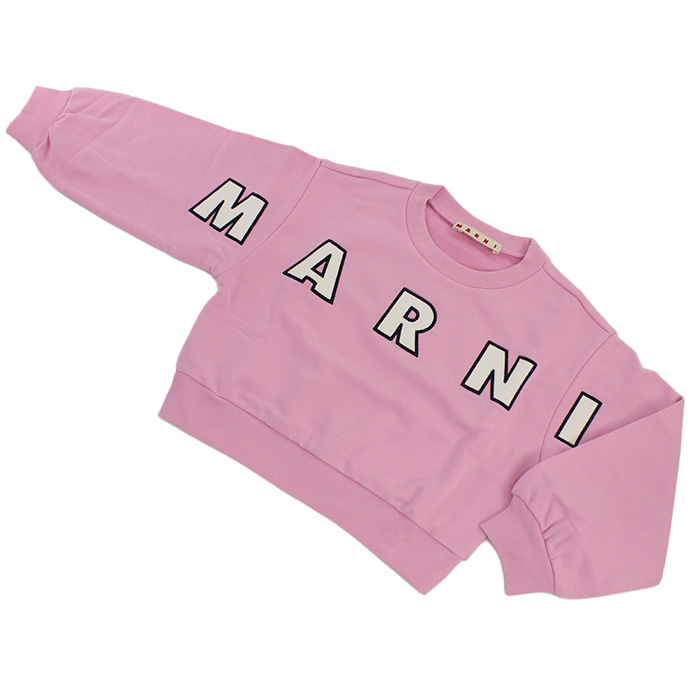 マルニ MARNI キッズスウェット ブランドM01193 M00RE 0M345 ピンク系 apparel-01 kb-01