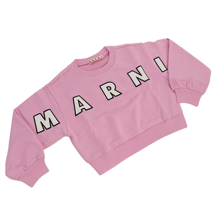 マルニ MARNI キッズスウェット ブランドM01193 M00RE 0M345 ピンク系 apparel-01 kb-01 - 画像 (3)