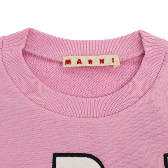 マルニ MARNI キッズスウェット ブランドM01193 M00RE 0M345 ピンク系 apparel-01 kb-01 - 画像 (4)