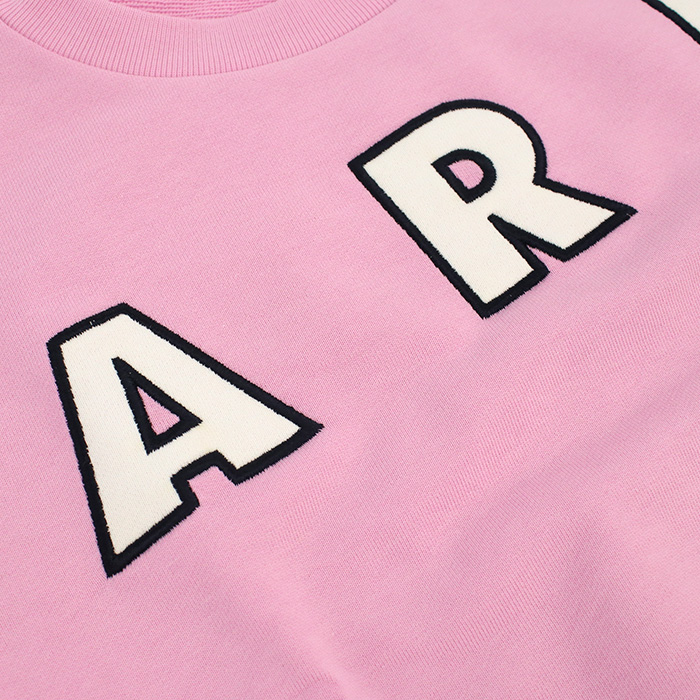 マルニ MARNI キッズスウェット ブランドM01193 M00RE 0M345 ピンク系 apparel-01 kb-01 - 画像 (5)