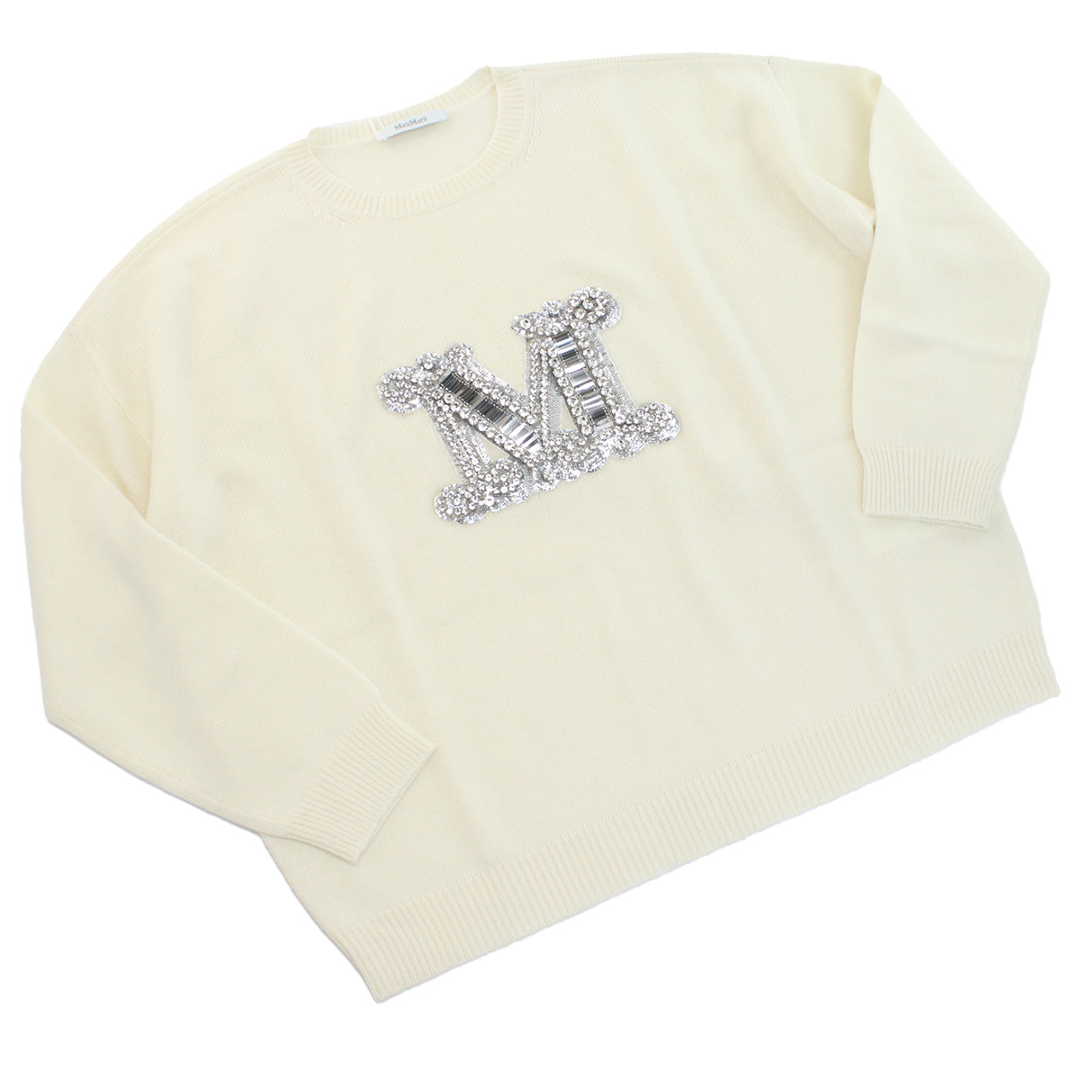 マックスマーラ MaxMara レディース PALATO カシミア ニット セーター ブランド 13660533 PALATO 600 001 ホワイト系 - 画像 (4)