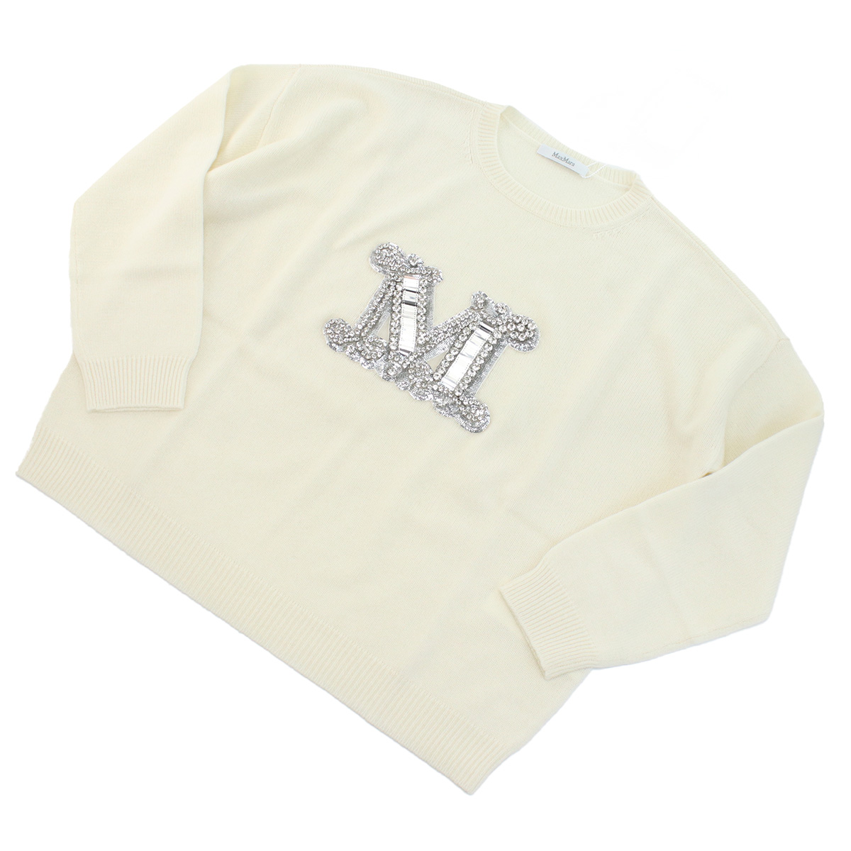 マックスマーラ MaxMara レディース PALATO カシミア ニット セーター ブランド 13660533 PALATO 600 001 ホワイト系 - 画像 (6)