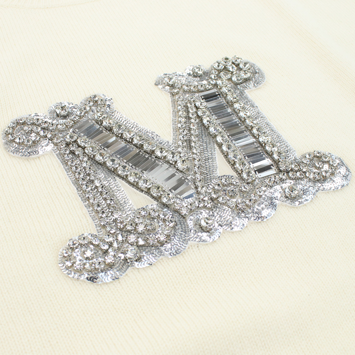 マックスマーラ MaxMara レディース PALATO カシミア ニット セーター ブランド 13660533 PALATO 600 001 ホワイト系 - 画像 (8)