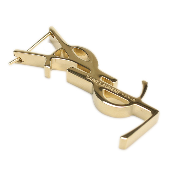 サンローラン SAINT LAURENT ピアス ブランド746670 Y1500 8030ゴールド系 - 画像 (5)
