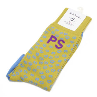 ポールスミス Paul Smith メンズ 総柄 ソックス M1A380CI N080 10イエロー系 マルチカラー socks-01