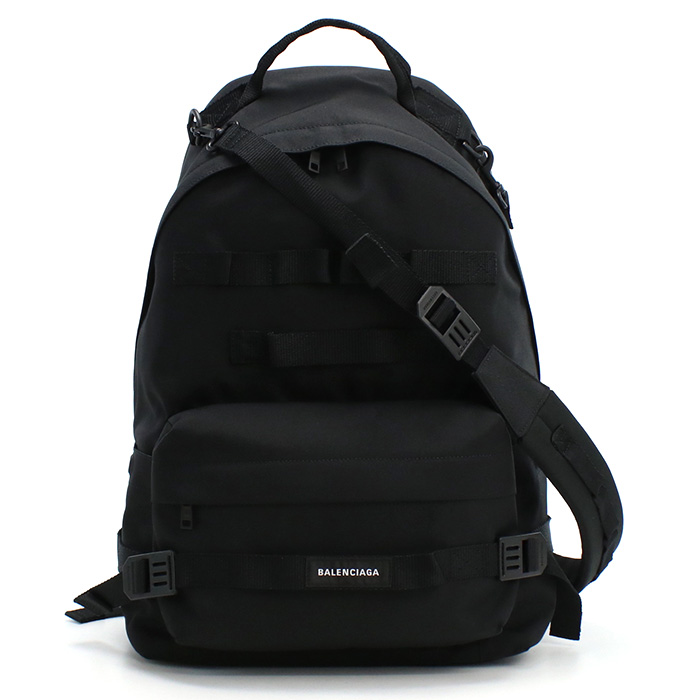 バレンシアガ BALENCIAGA リュック ブランド644033 2BKOI 1000ブラック bag-01 - 画像 (3)