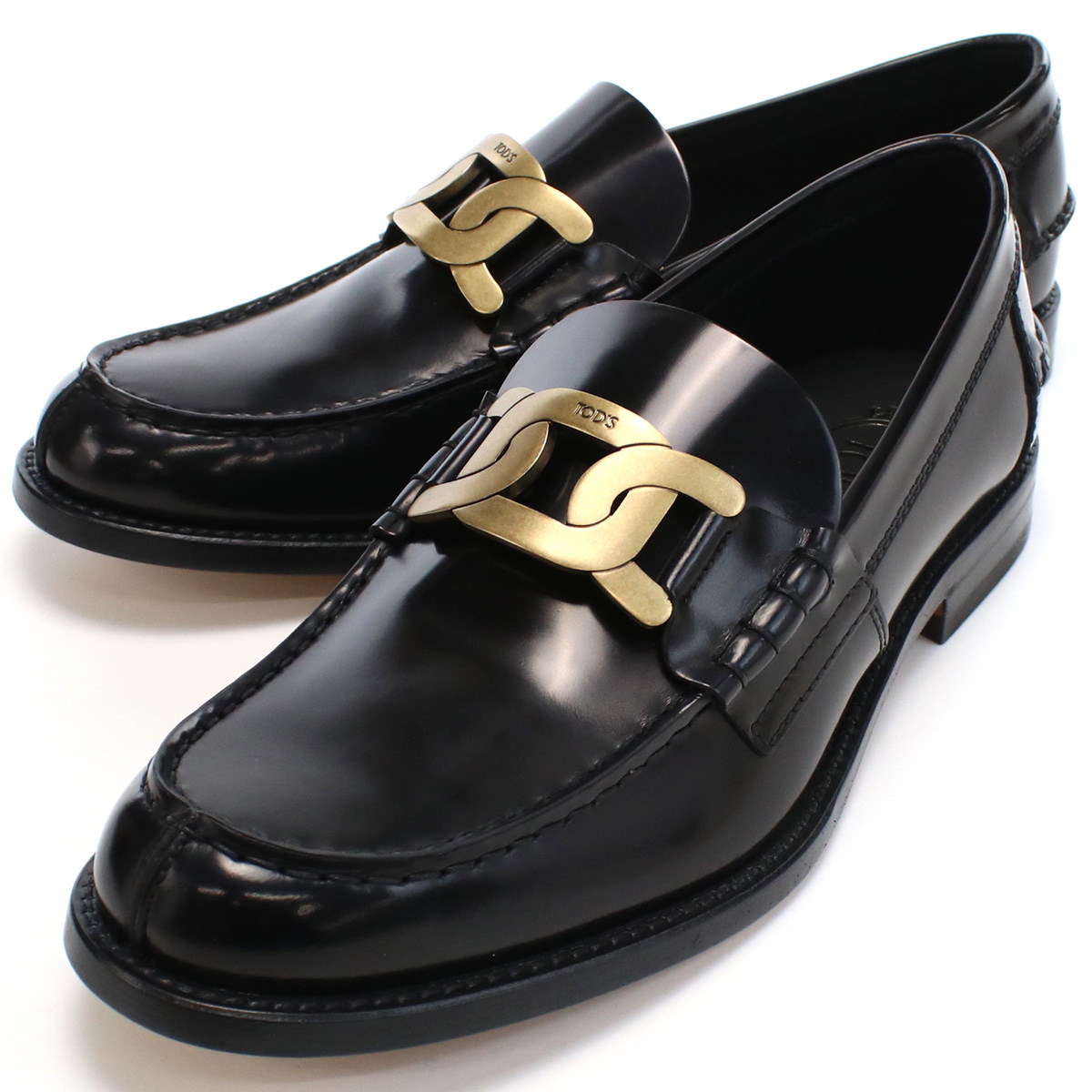 トッズ TOD'S メンズ シューズ ブランド ローファーXXM26C0EO41 AKT B999ブラック shoes-01