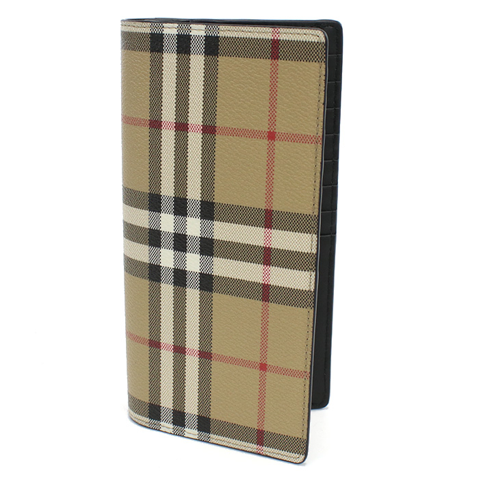 バーバリー BURBERRY 長財布ニ折小銭入付き ブランド8084168 A7026ARCHIVE BEIGE ベージュ系 マルチカラー wallet-01 - 画像 (3)