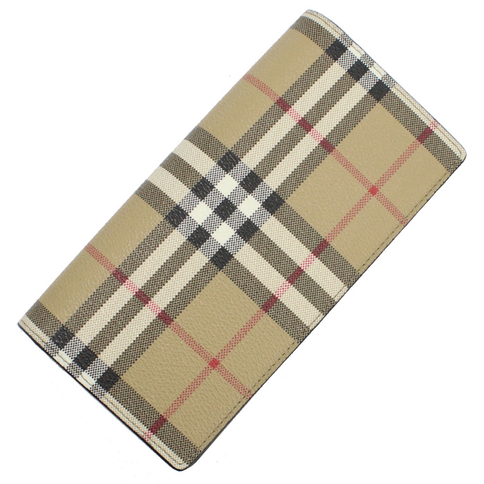 バーバリー BURBERRY 長財布ニ折小銭入付き ブランド8084168 A7026ARCHIVE BEIGE ベージュ系 マルチカラー wallet-01 - 画像 (6)