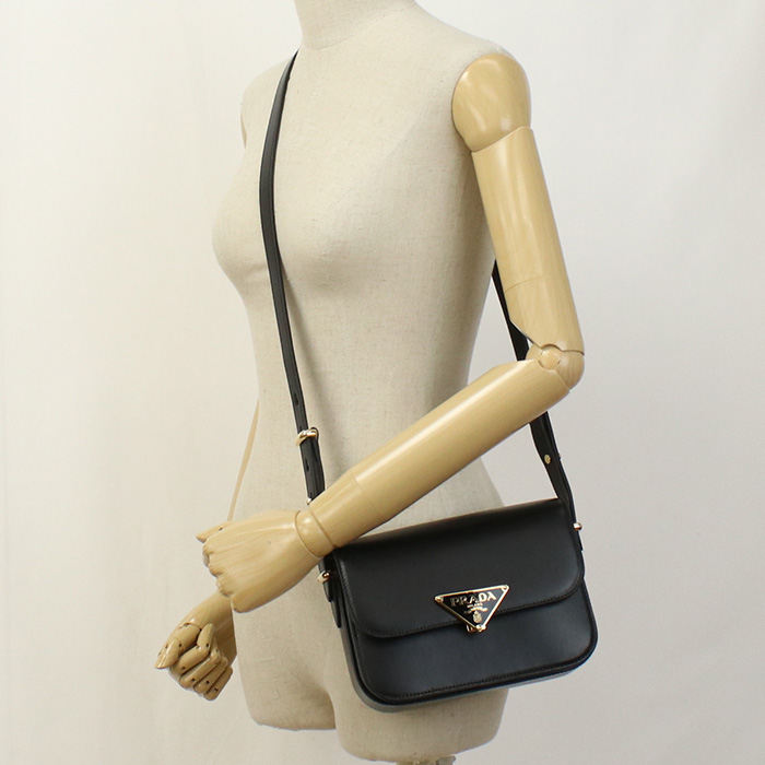 プラダ PRADA ショルダーバッグ トライアングルロゴ1BD375 ASK V OTO F0002 NERO ブラック - 画像 (10)