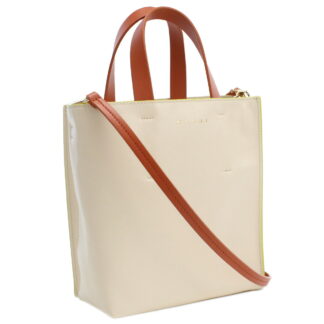 マルニ MARNI トートバッグ ショルダーバッグ 2waySHMP0040Q0 P2644 Z637Vホワイト系 イエロー系 bag-01