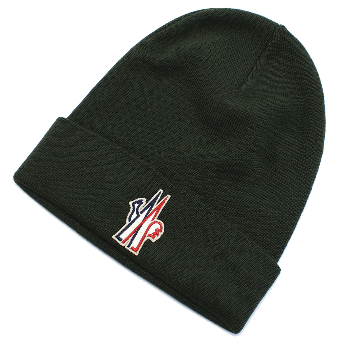 モンクレール MONCLER メンズ ニット帽 ブランド 3B10000 BERRETTO TRICOT 09974 826カーキ cap-01 warm-01 - 画像 (5)