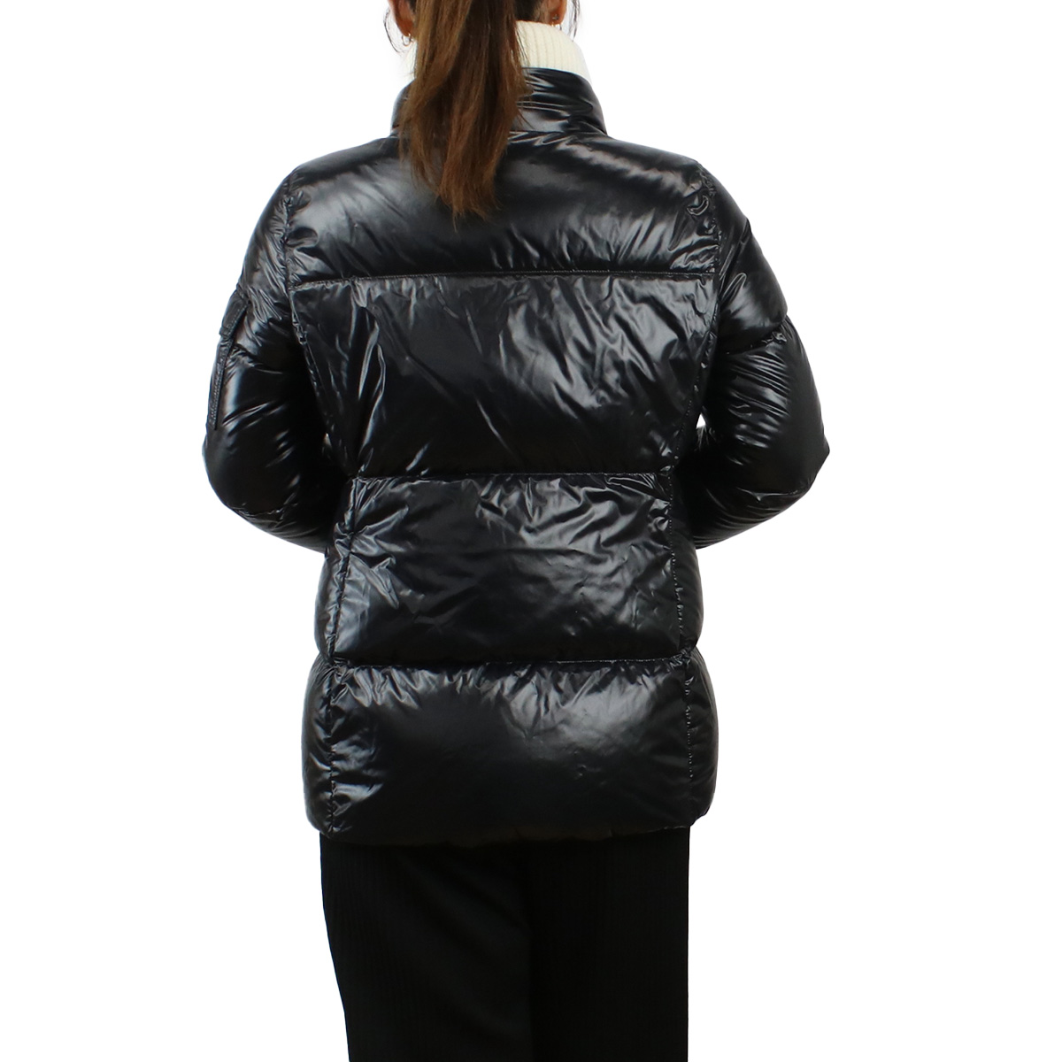 モンクレール MONCLER ダウンジャケット レディース 1A00123 VISTULE QIUBBOT 5963V 999ブラック outer-01 win-01w win-01m - 画像 (2)