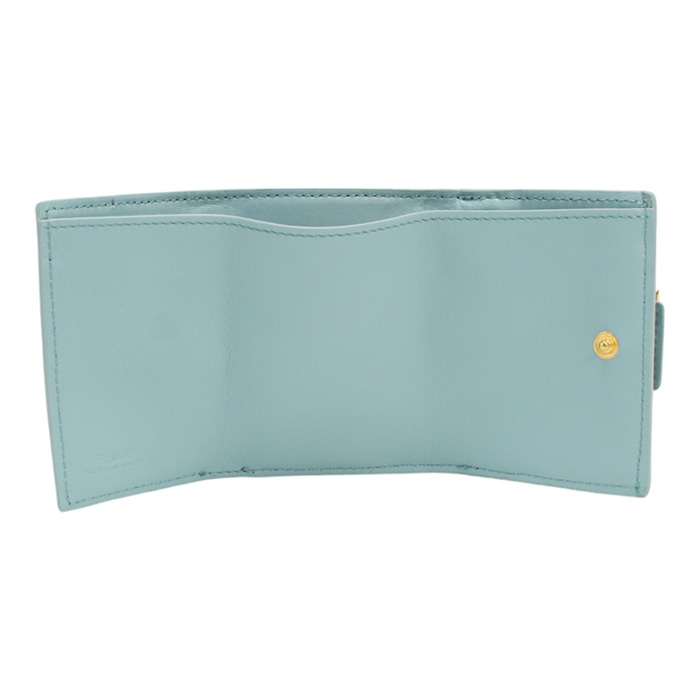 フェンディ FENDI 三折財布小銭入付き ブランド バゲット8M0395 AAJD F1PQHカーキ wallet-01 - 画像 (6)