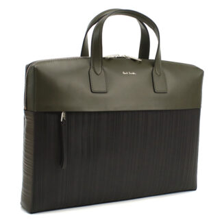 ポールスミス Paul Smith  ブリーフケース M1A7167　NCOBLS　35GREEN カーキ ブラック