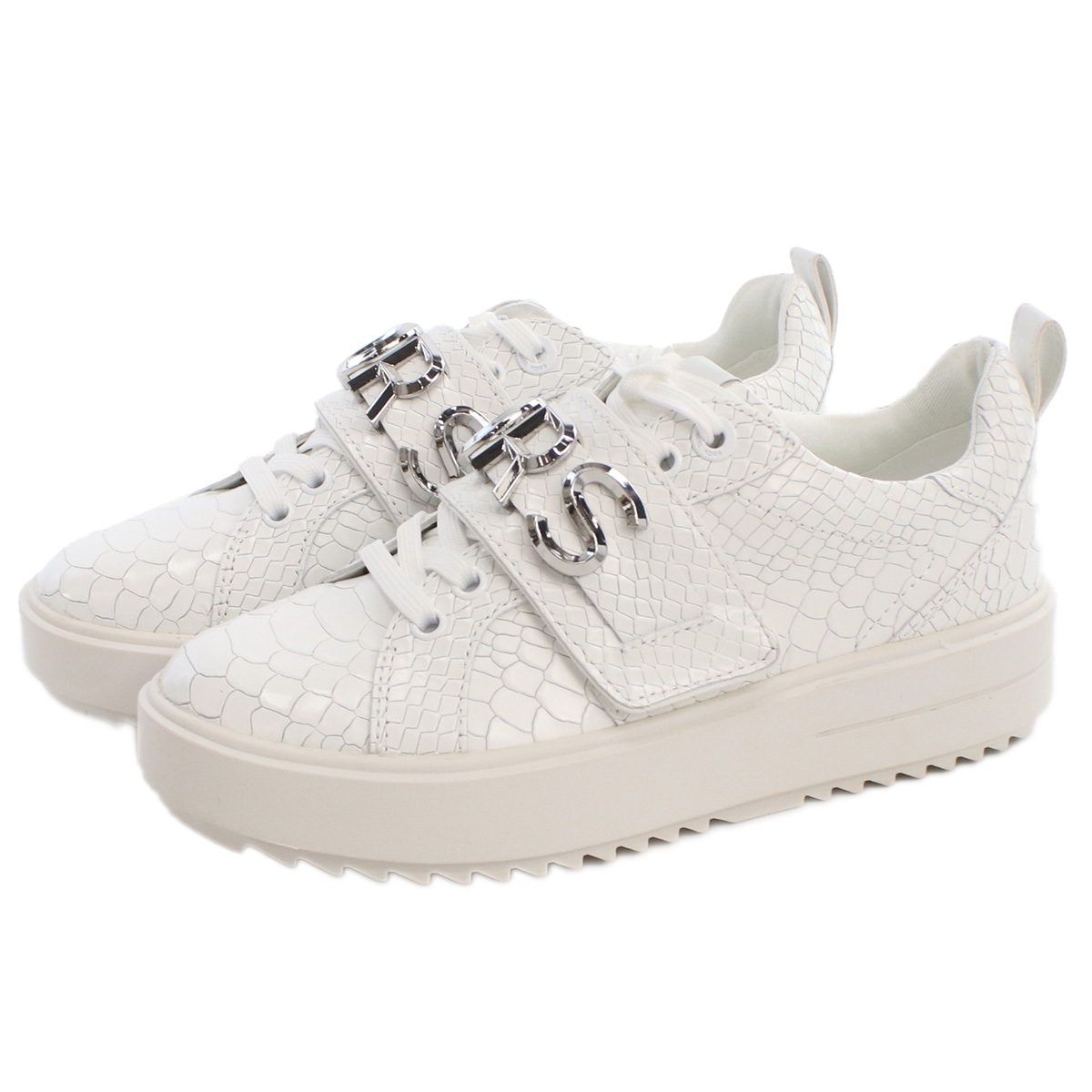 マイケルコース MICHAEL KORS STRAP LACE UP レディース スニーカー ブランド ロゴ43R3EMFS1E 085OPTIC WHITE shoes-01 - 画像 (3)