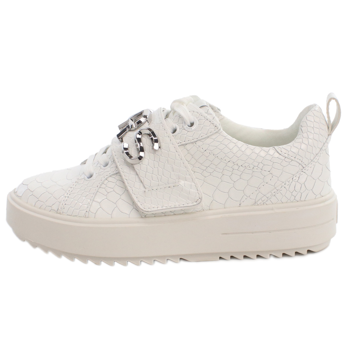 マイケルコース MICHAEL KORS STRAP LACE UP レディース スニーカー ブランド ロゴ43R3EMFS1E 085OPTIC WHITE shoes-01 - 画像 (5)