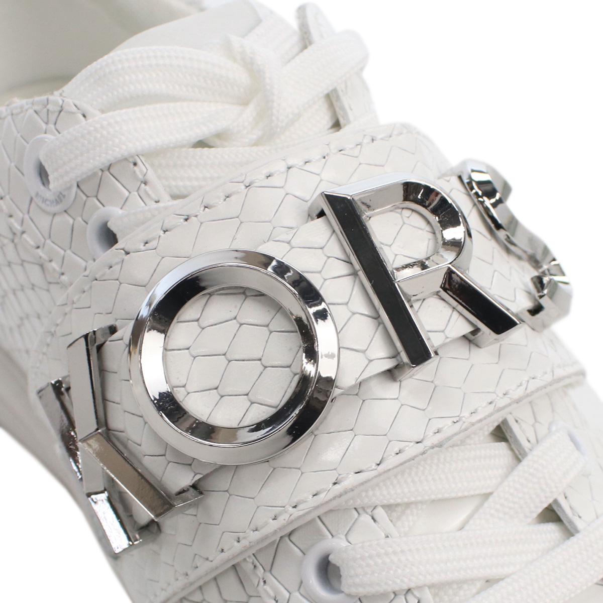 マイケルコース MICHAEL KORS STRAP LACE UP レディース スニーカー ブランド ロゴ43R3EMFS1E 085OPTIC WHITE shoes-01 - 画像 (9)