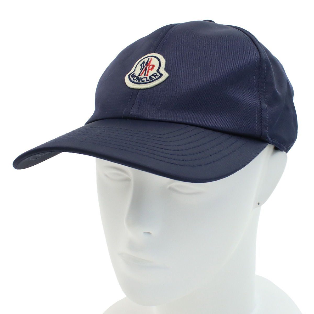 モンクレール MONCLER レディース ベースボールキャップ ロゴ ブランド3B00001 BASEBALL 0U282 778ネイビー系 cap-01 - 画像 (2)