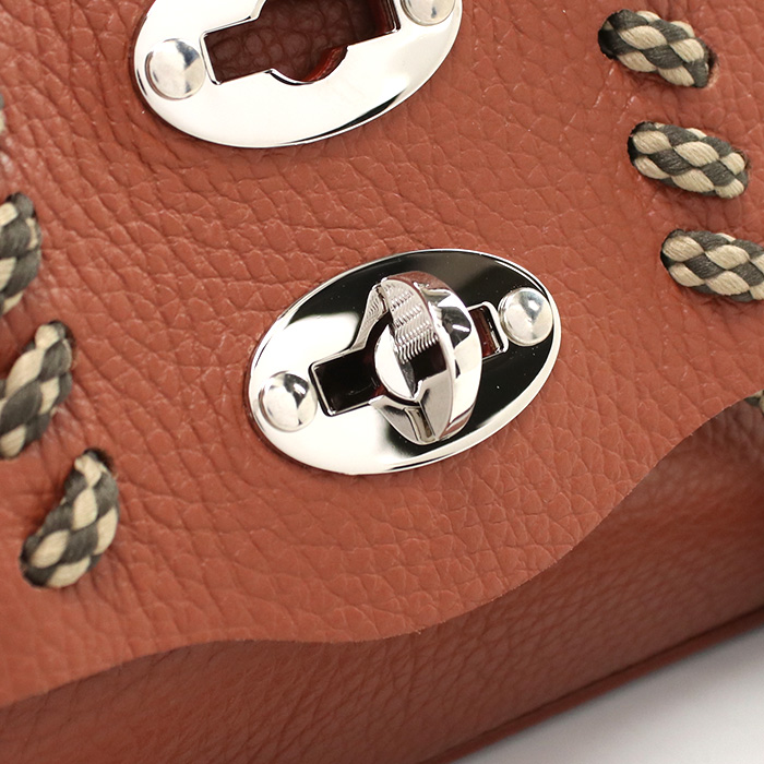 ZANELLATO ザネラート ハンドバッグ 6262 N6 Z9957 レディース ワインレッド - 画像 (5)