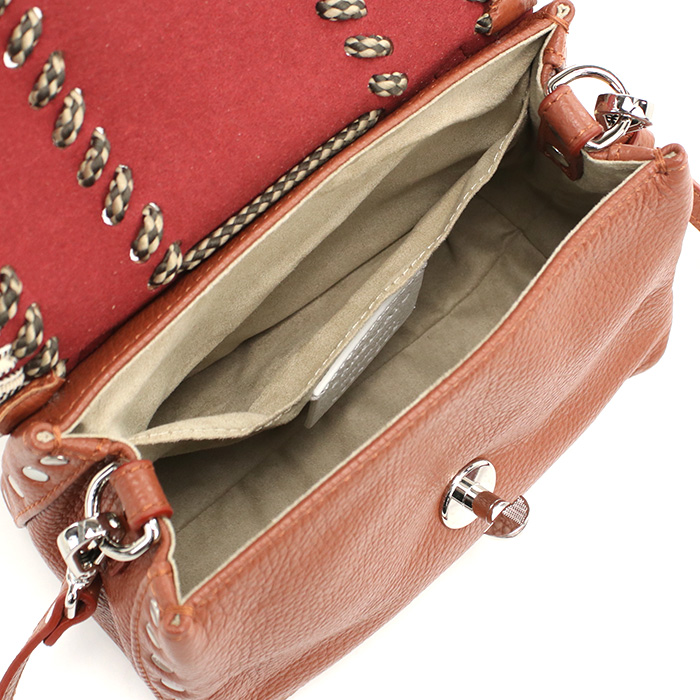 ZANELLATO ザネラート ハンドバッグ 6262 N6 Z9957 レディース ワインレッド - 画像 (6)