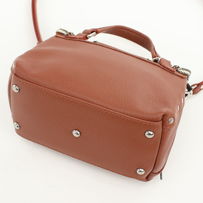 ZANELLATO ザネラート ハンドバッグ 6262 N6 Z9957 レディース ワインレッド - 画像 (7)