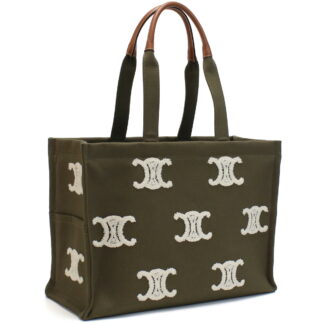 セリーヌ CELINE トートバッグ ブランド トリオンフ 通勤 通学19676 2EG9 15KZKHAKI カーキ bag-01