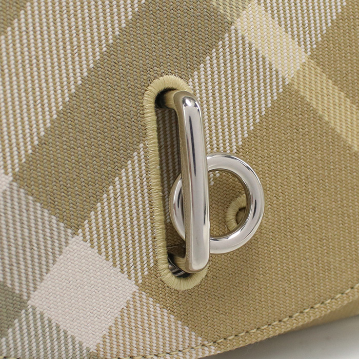 バーバリー BURBERRY 三つ折り長財布 小銭入付き ブランド チェック8081786 A374FLAX ベージュ系 wallet-01 - 画像 (7)