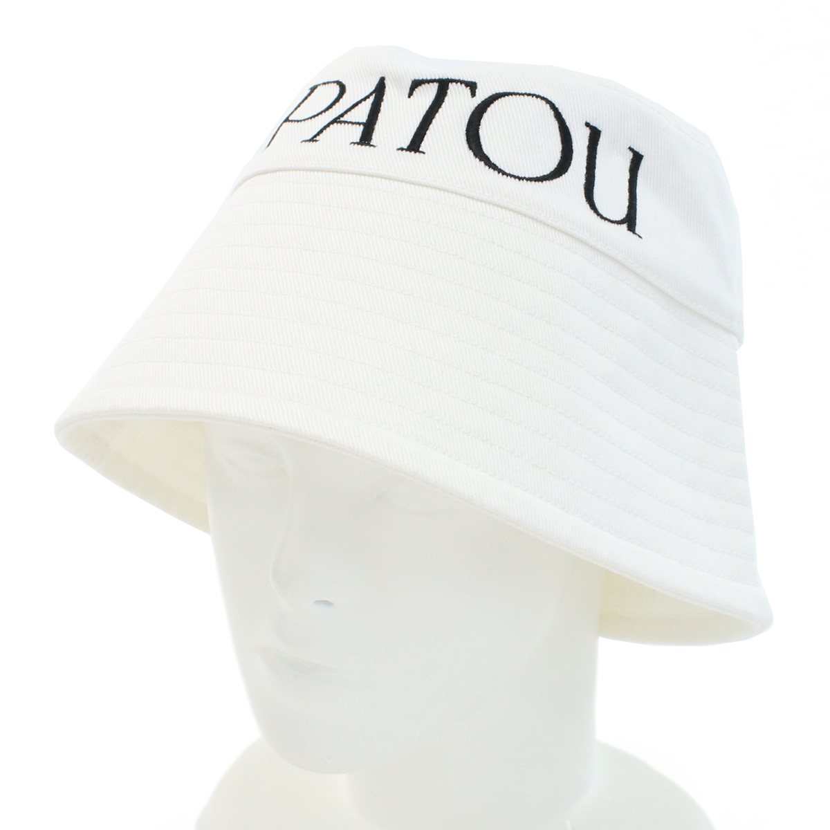 パトゥ PATOU ユニセックス バケットハット ブランドAC0270132 001WWHITE ホワイト系 cap-01 - 画像 (3)