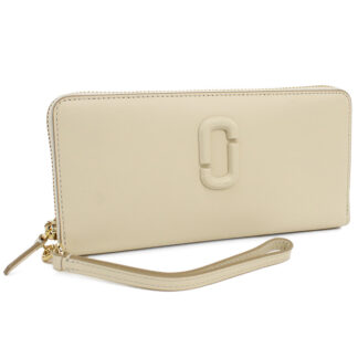 マーク・ジェイコブス MARC JACOBS THE CONTINENTAL WALLET 長財布ラウンドファスナー2P4SMP013S02　123CLOUD WHITE ホワイト系　wallet-01