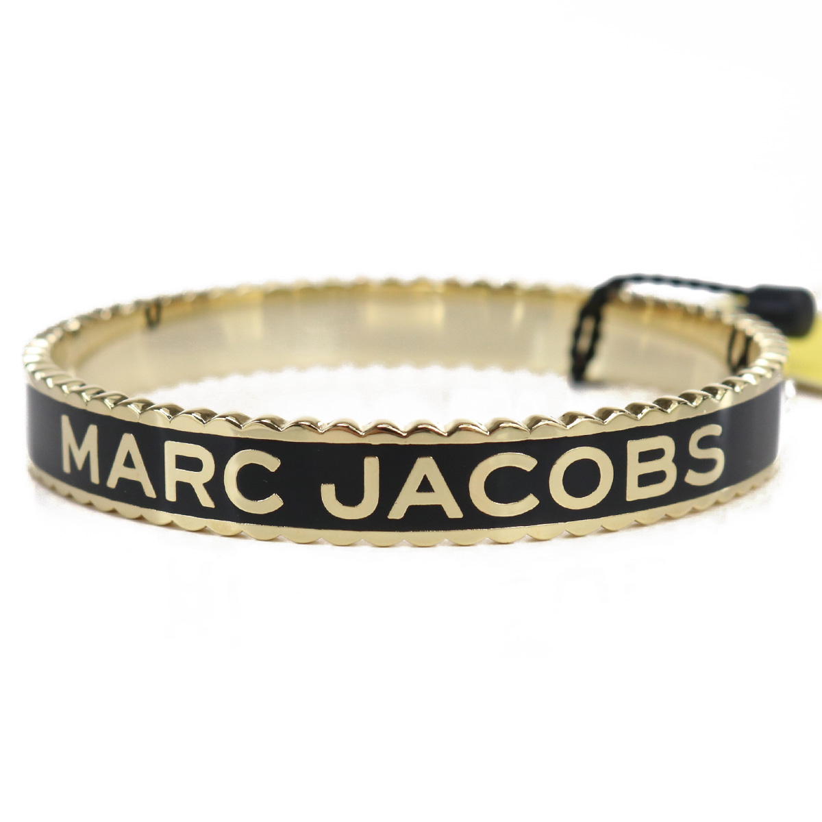 マークジェイコブス MARC JACOBS THE MEDALLION LG BANGLE バングルJ105MT7PF22 001BLACK-GOLD ブラック accessory-01 - 画像 (2)