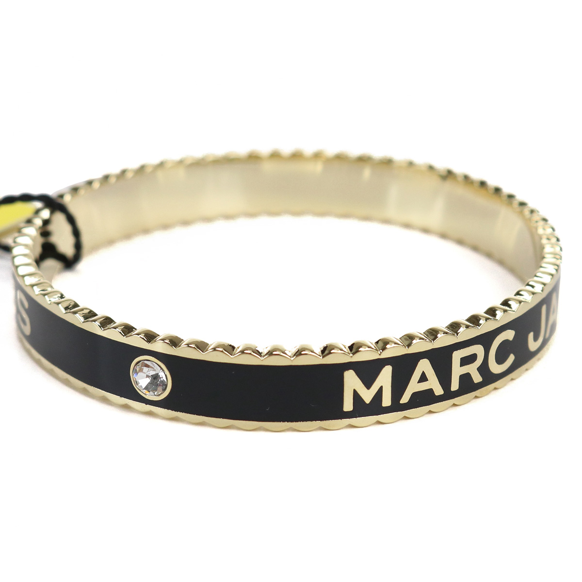 マークジェイコブス MARC JACOBS THE MEDALLION LG BANGLE バングルJ105MT7PF22 001BLACK-GOLD ブラック accessory-01 - 画像 (4)