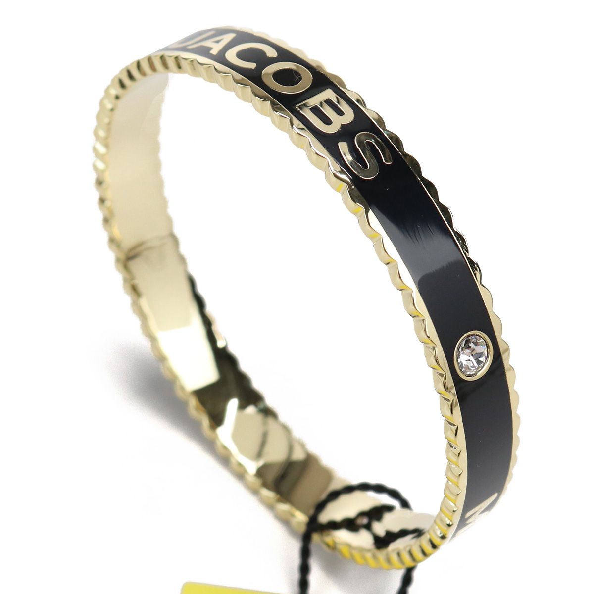 マークジェイコブス MARC JACOBS THE MEDALLION LG BANGLE バングルJ105MT7PF22 001BLACK-GOLD ブラック accessory-01 - 画像 (5)