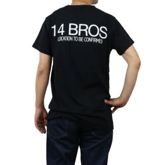 フォーティーンブロス 14BROS メンズ-Tシャツ12679A3062B14 TBC 刺繍 TシャツNERO ブラック ts-01