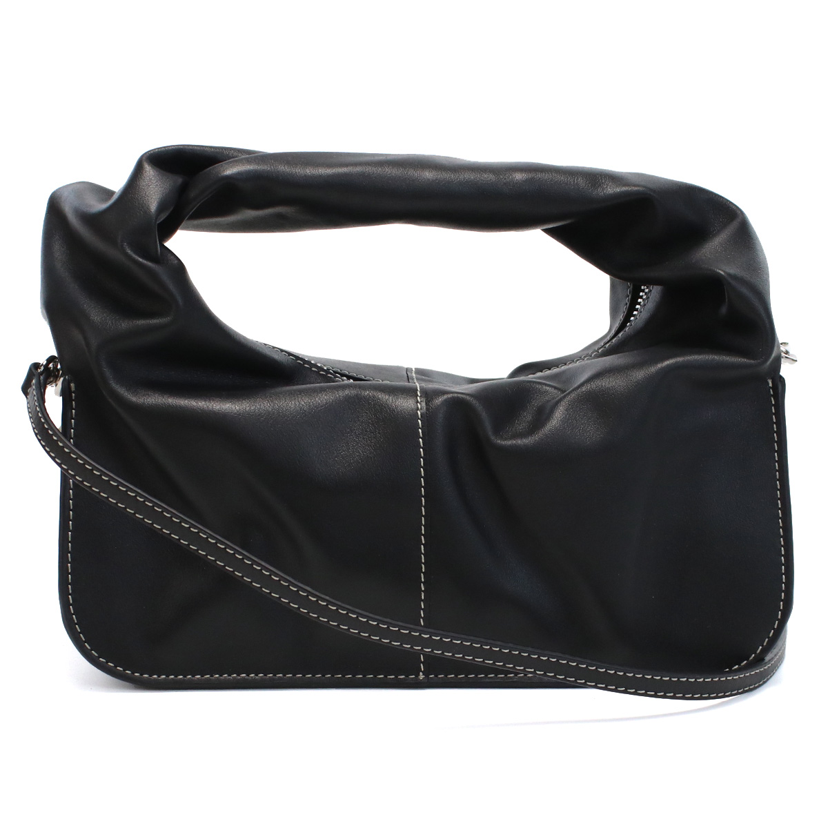 ユゼフィ YUZEFI ハンドバッグ ブランドYUZCO-HB-NWO 00BLACK ブラック bag-01 - 画像 (2)