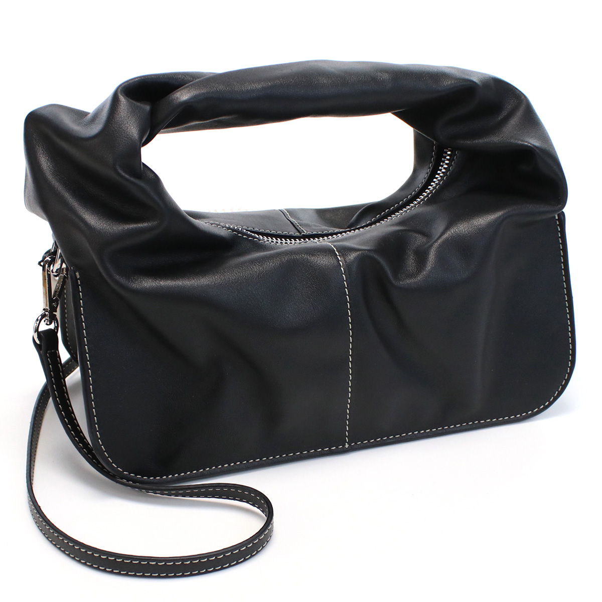 ユゼフィ YUZEFI ハンドバッグ ブランドYUZCO-HB-NWO 00BLACK ブラック bag-01 - 画像 (4)