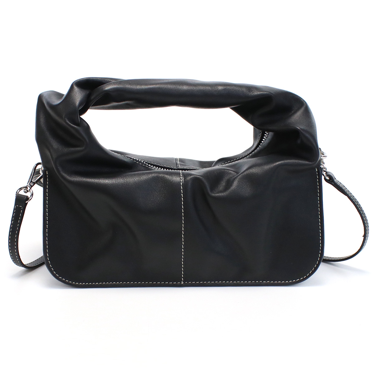 ユゼフィ YUZEFI ハンドバッグ ブランドYUZCO-HB-NWO 00BLACK ブラック bag-01 - 画像 (5)