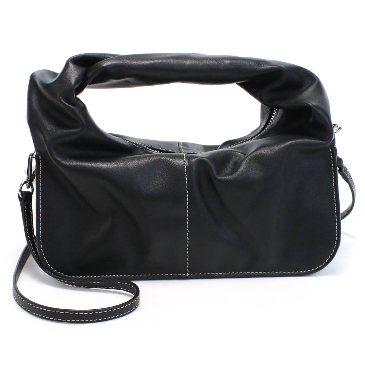 ユゼフィ YUZEFI ハンドバッグ ブランドYUZCO-HB-NWO 00BLACK ブラック bag-01 - 画像 (6)