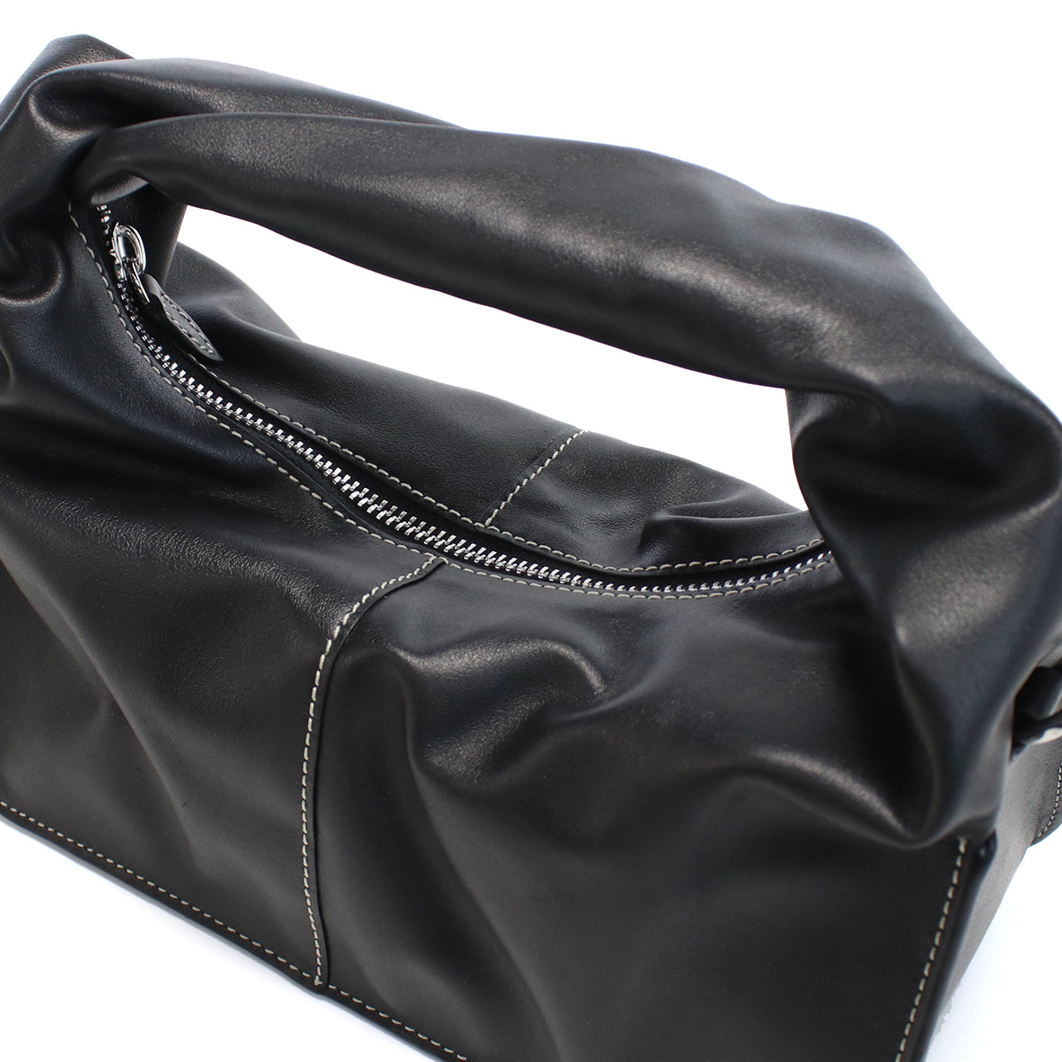 ユゼフィ YUZEFI ハンドバッグ ブランドYUZCO-HB-NWO 00BLACK ブラック bag-01 - 画像 (7)