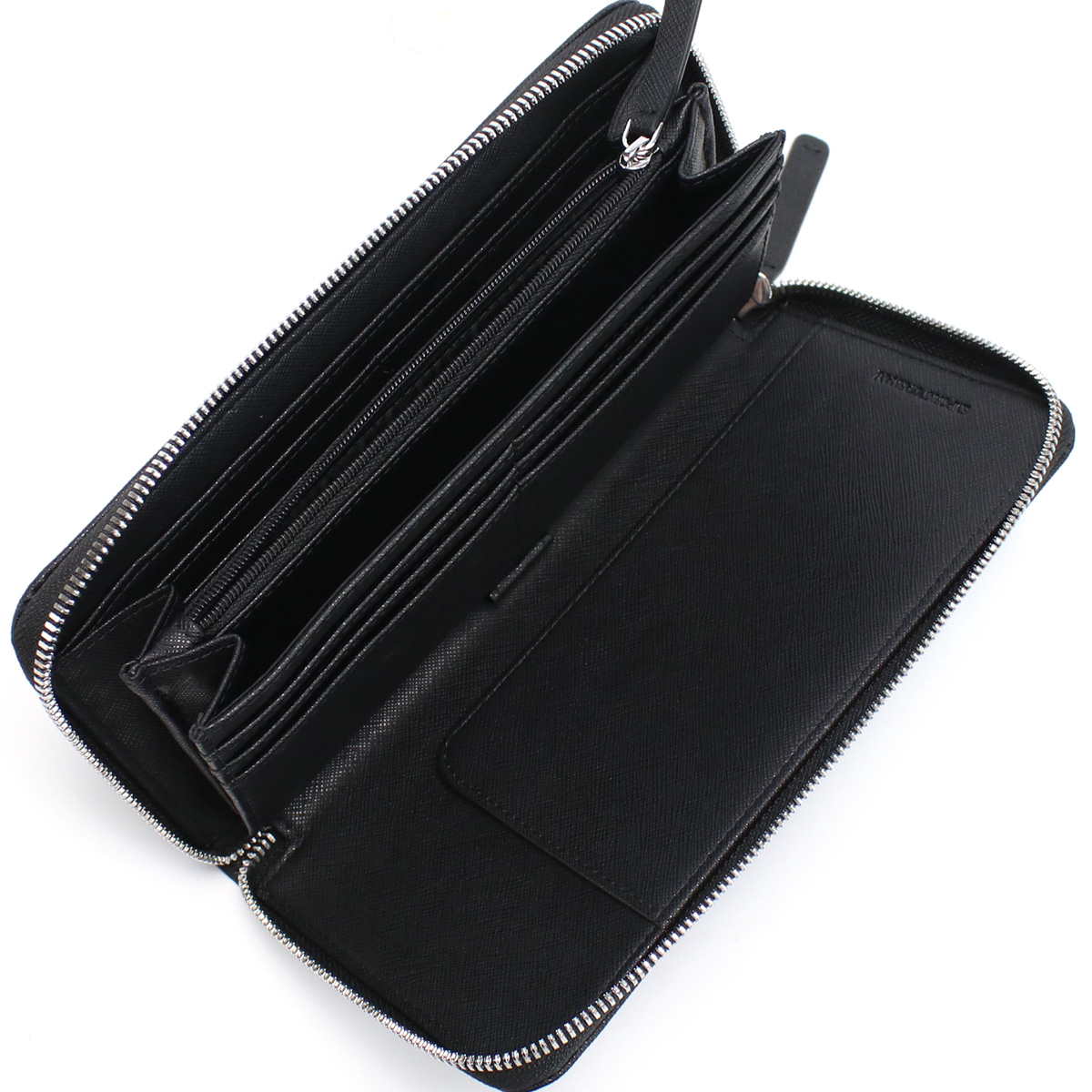 エンポリオアルマーニ EMPORIO ARMANI オーガナイザー 長財布 ブランド Y4R169 Y138E 81072BLACK-BLACK ブラック gsm-2 - 画像 (9)