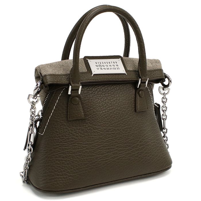メゾンマルジェラ Maison Margiela ハンドバッグ ブランドS56WG0081 P4455 T2147ブラウン系 bag-01
