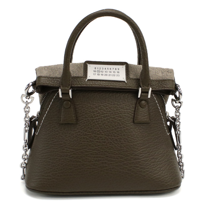 メゾンマルジェラ Maison Margiela ハンドバッグ ブランドS56WG0081 P4455 T2147ブラウン系 bag-01 - 画像 (2)
